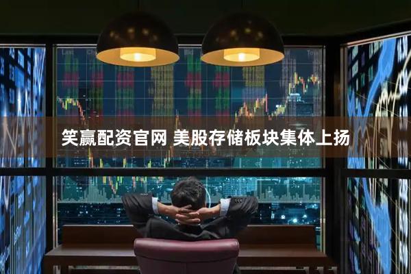 笑赢配资官网 美股存储板块集体上扬